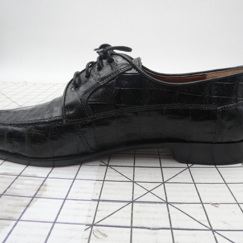 Belvedere Florence Genuine Crocodile Dress Shoes Men's Size 10.5 M Vero Cuoio - Picture 5 of 12